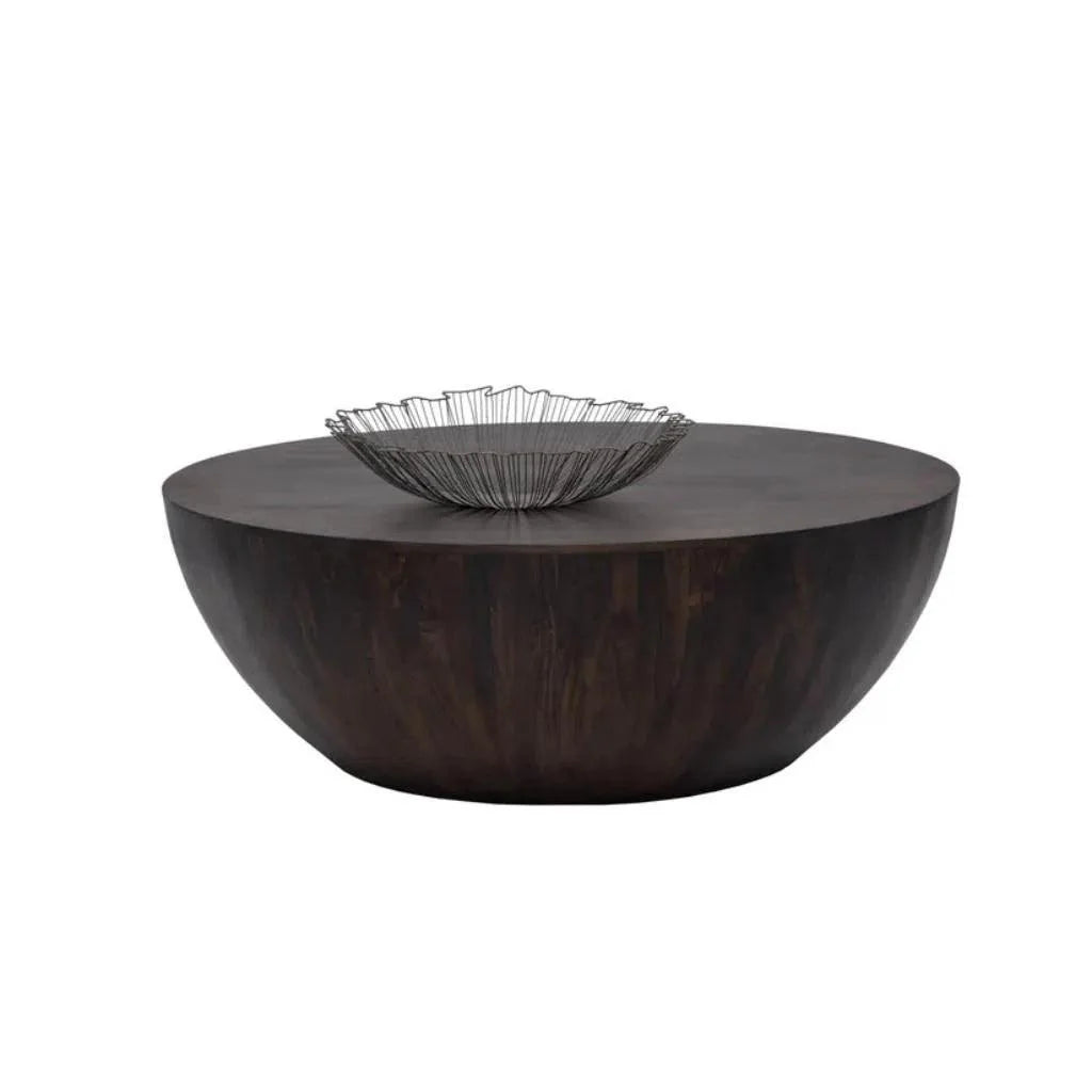SUNPAN Kinsley Wooden Hand Round Coffee Table