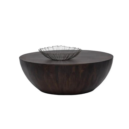 SUNPAN Kinsley Wooden Hand Round Coffee Table
