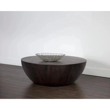 SUNPAN Kinsley Wooden Hand Round Coffee Table