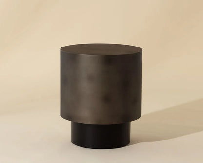 SUNPAN Bernaby Iron Round End Table