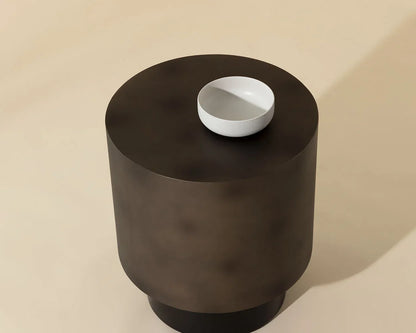 SUNPAN Bernaby Iron Round End Table