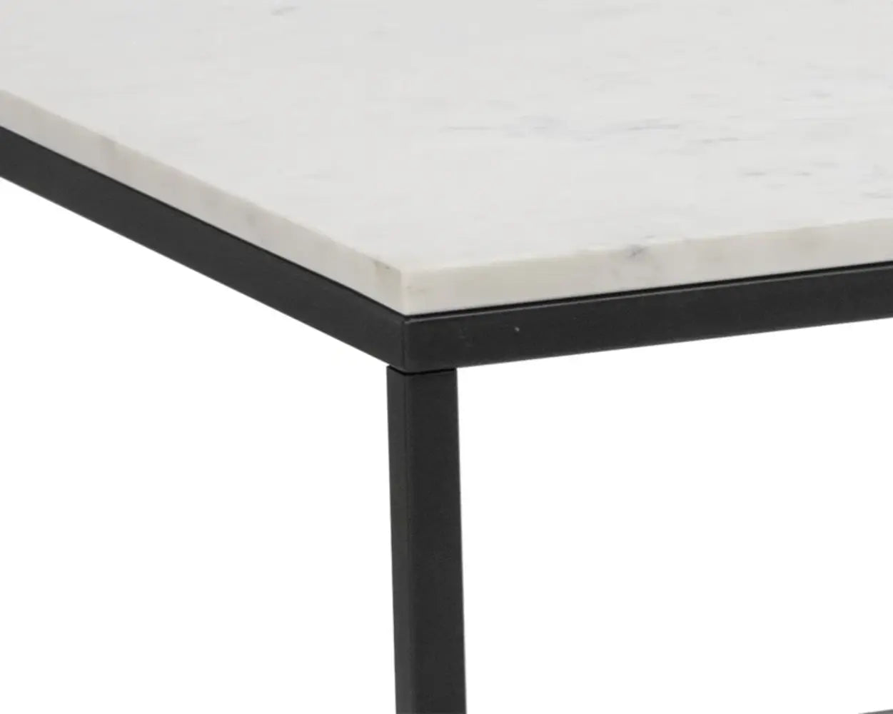 Ellery Marble Topped Rectangular Coffee Table