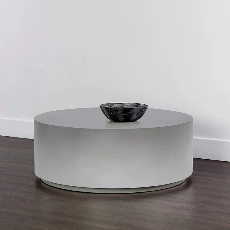 Perfetti Coffee Table Ombré Grey Concrete Contemporary Design