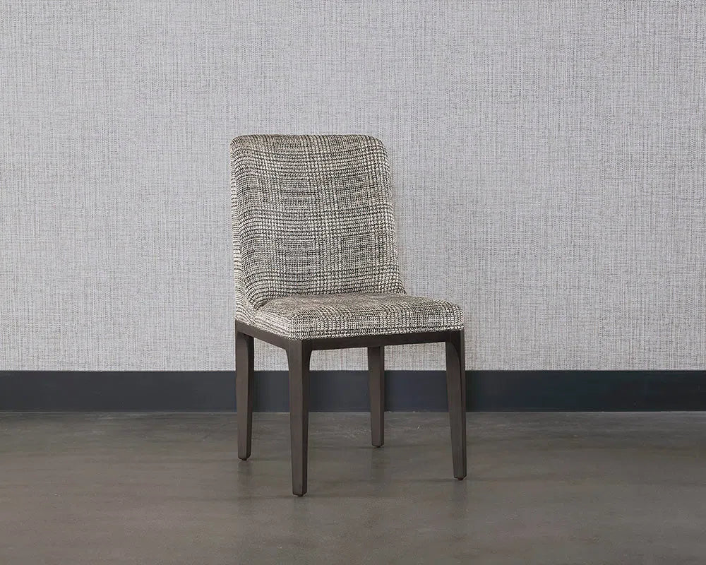 SUNPAN Elisa Fabric Armless Dining Chair