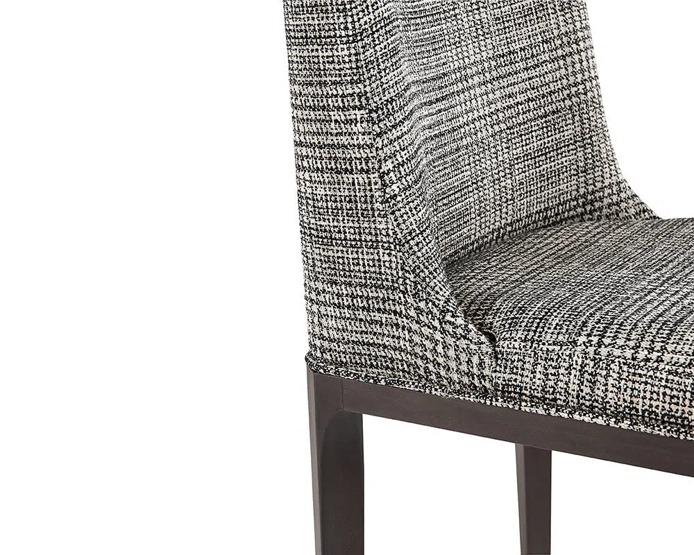 SUNPAN Elisa Fabric Armless Dining Chair