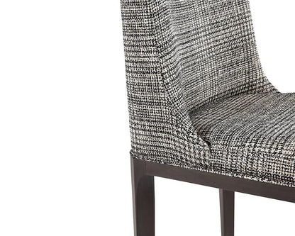 SUNPAN Elisa Fabric Armless Dining Chair