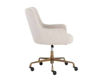 Franklin Leather Upholstered Modern Office Chair