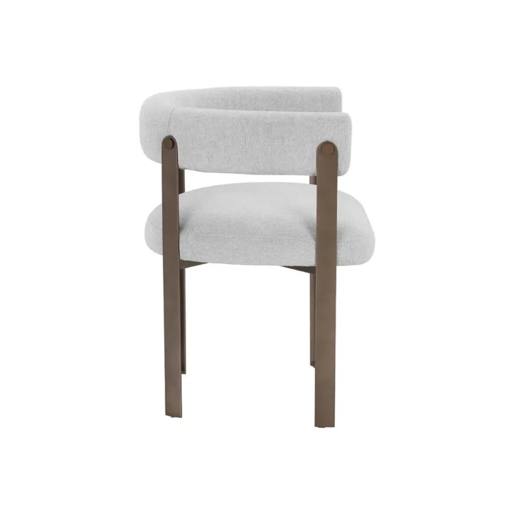 SUNPAN Mae Fabric Dining Armchair
