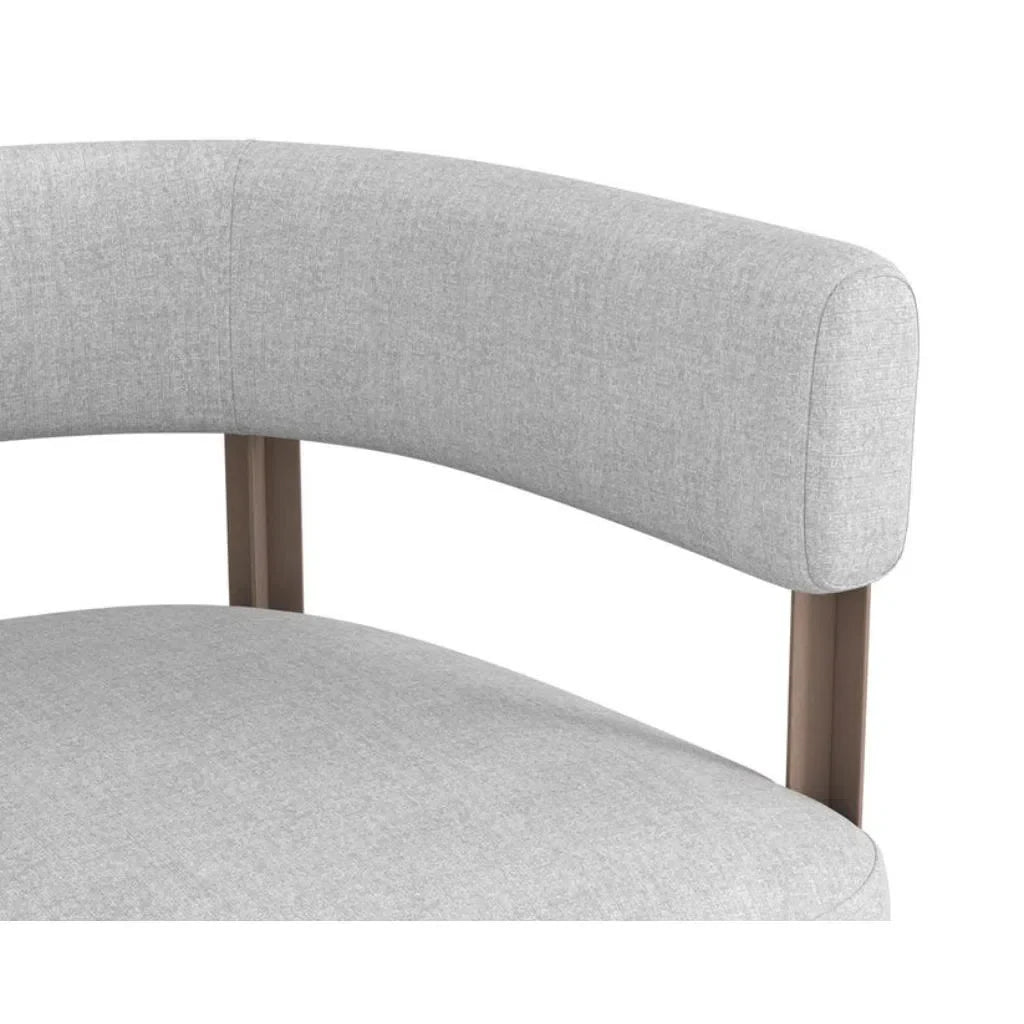 SUNPAN Mae Fabric Dining Armchair