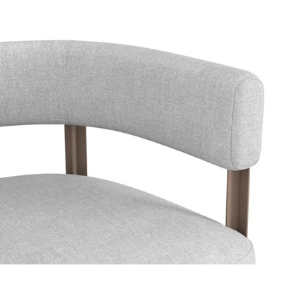 SUNPAN Mae Fabric Dining Armchair