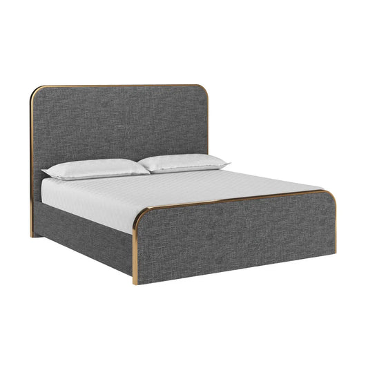 Tometi Fabric Upholstered Modern Bed