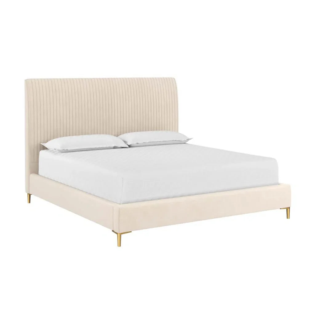 Harris Fabric Upholstered Modern Bed