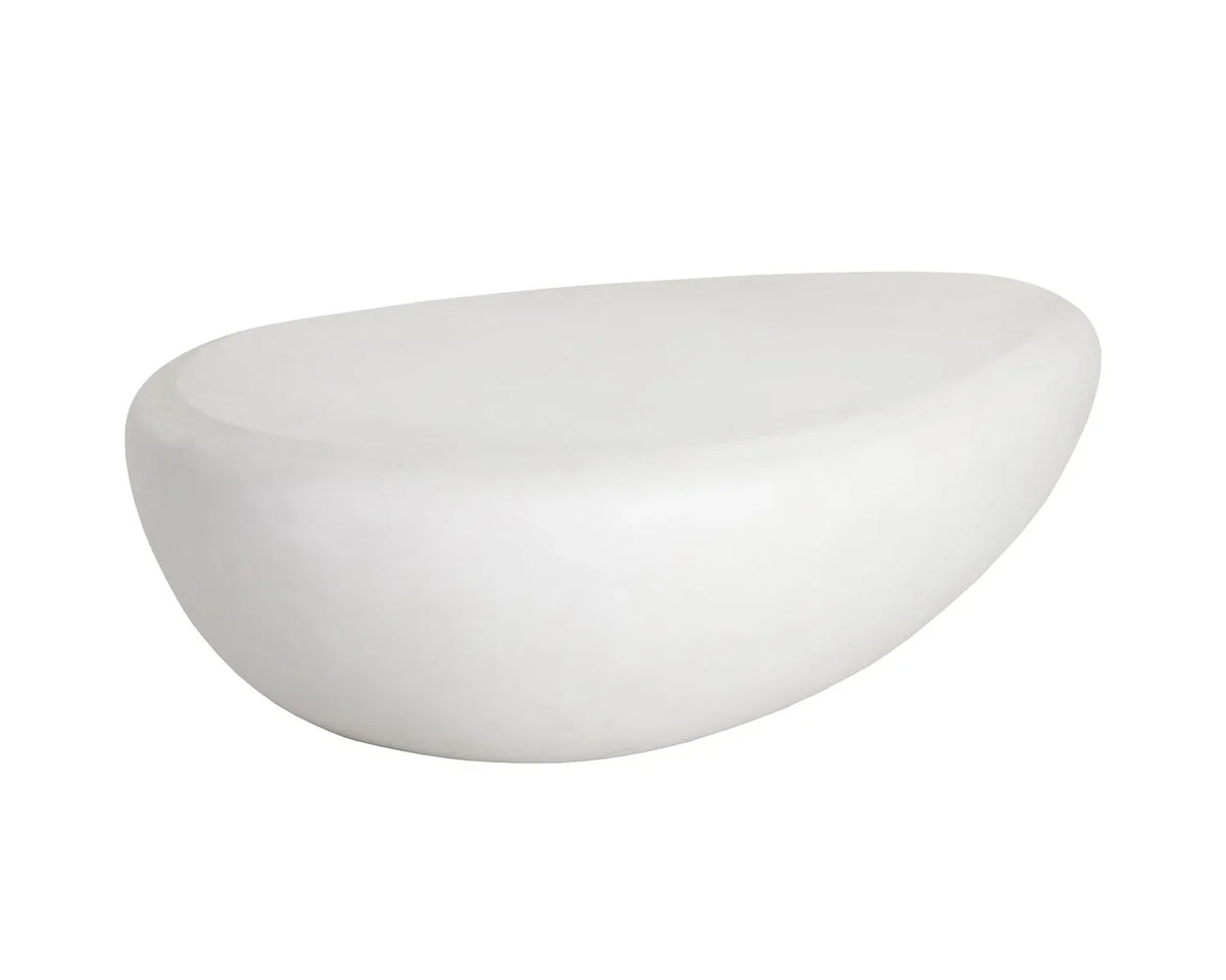 SUNPAN Corvo Concrete Outdoor Geometric Coffee Table