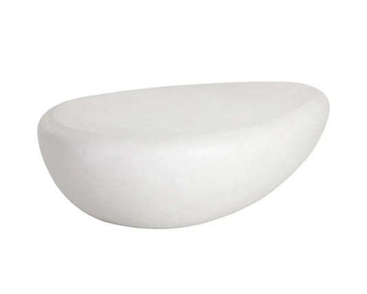 SUNPAN Corvo Concrete Outdoor Geometric Coffee Table