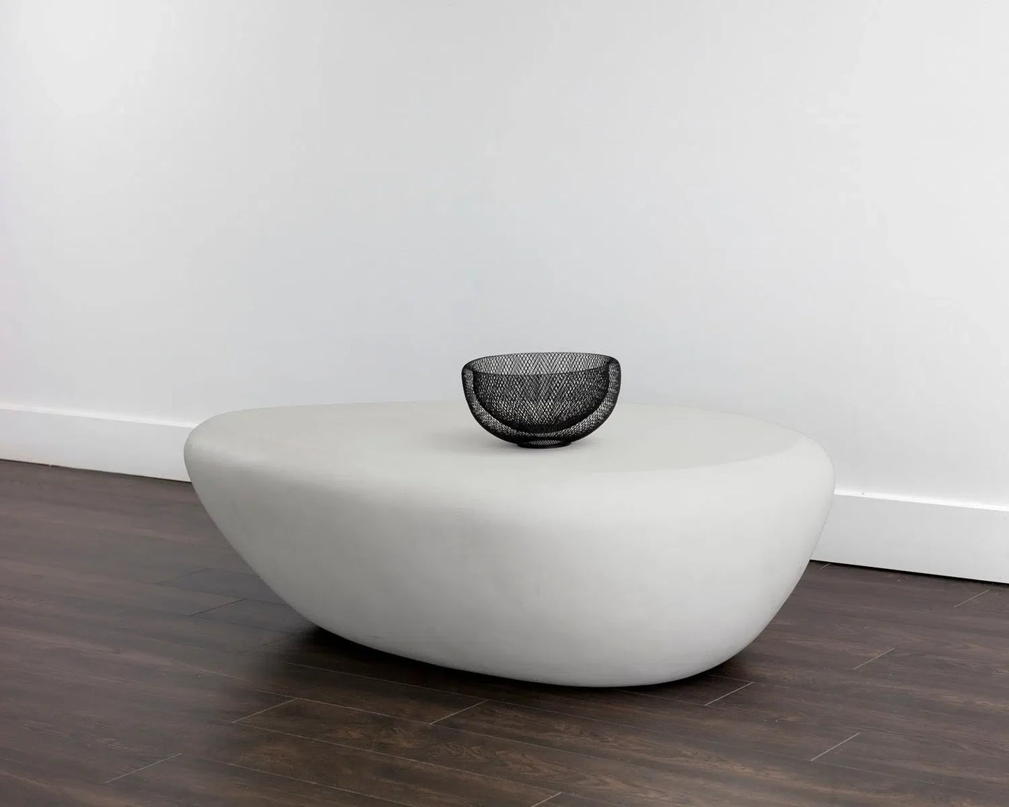 SUNPAN Corvo Concrete Outdoor Geometric Coffee Table