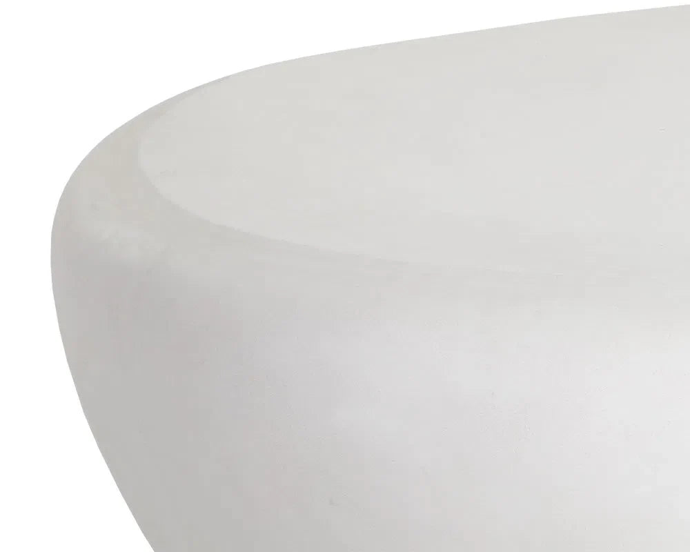 SUNPAN Corvo Concrete Outdoor Geometric Coffee Table