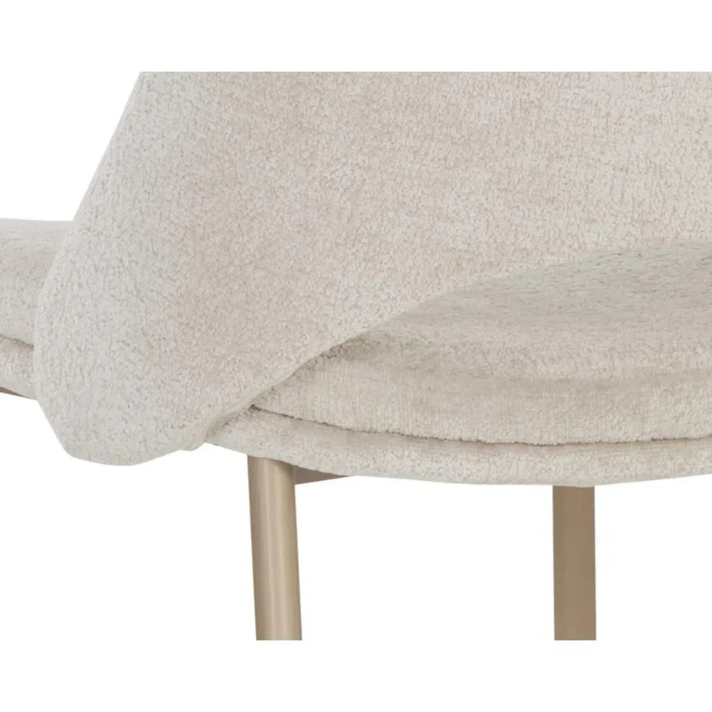 Radella Fabric Upholstered Counter Stool