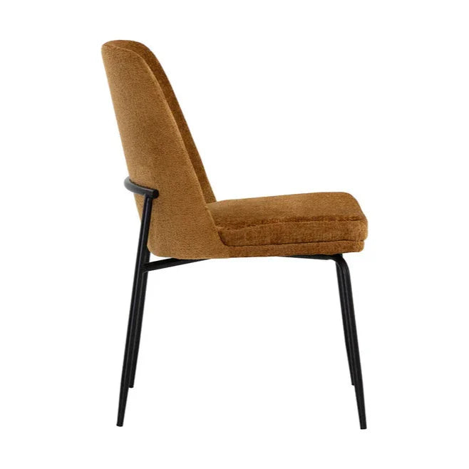SUNPAN Zeke Fabric Armless Dining Chair 2PC