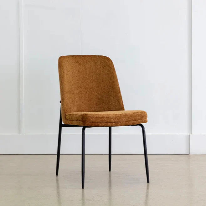 SUNPAN Zeke Fabric Armless Dining Chair 2PC
