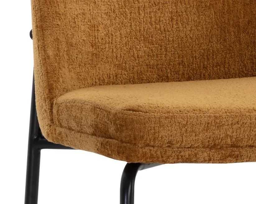SUNPAN Zeke Fabric Armless Dining Chair 2PC