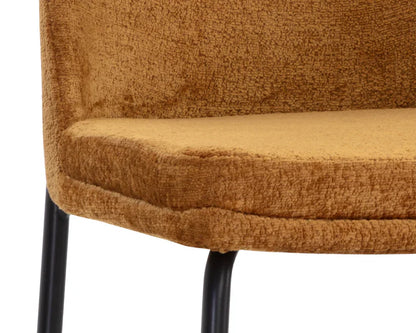 Zeke Fabric Upholstered Counter Stool