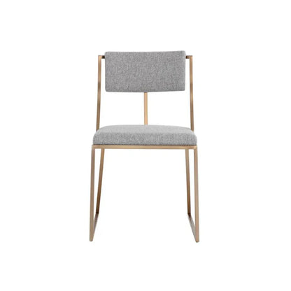 Makena Fabric Armless Dining Chair