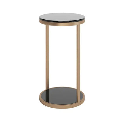 Benjamin Steel Framed Round End Table