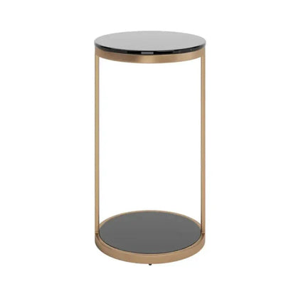 Benjamin Steel Framed Round End Table