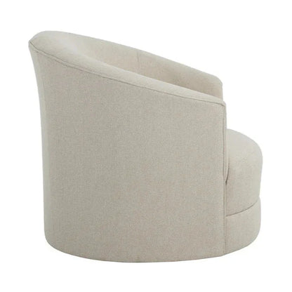 Grimaldi Fabric Upholstered Swivel Armchair