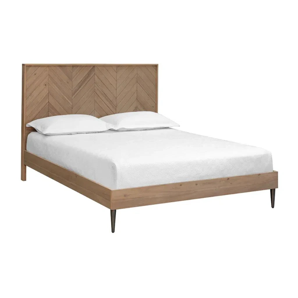 Greyson Handcrafted Wooden Bed