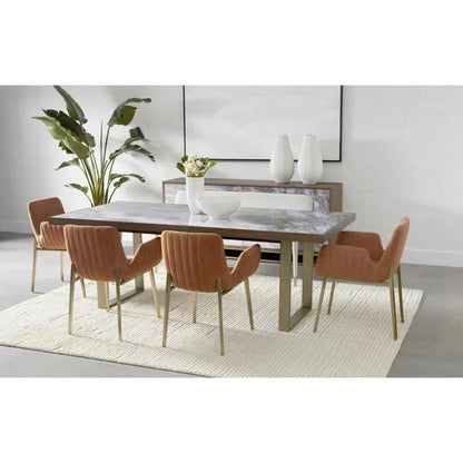 SUNPAN Lucano Fabric Dining Armchair