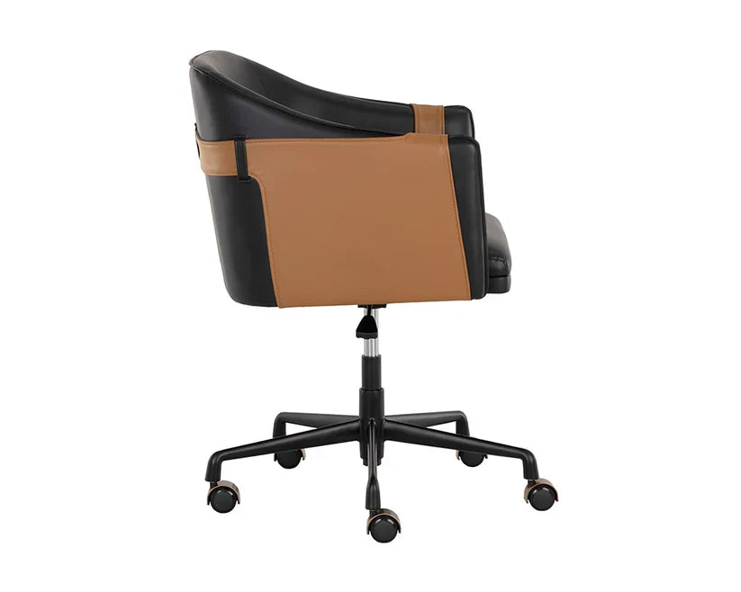 Carter Leather Upholstered Office Armchair