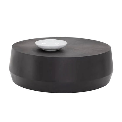 Creed Metal Drum Coffee Table