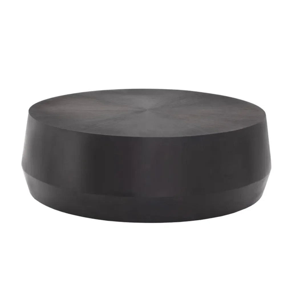 Creed Metal Drum Coffee Table