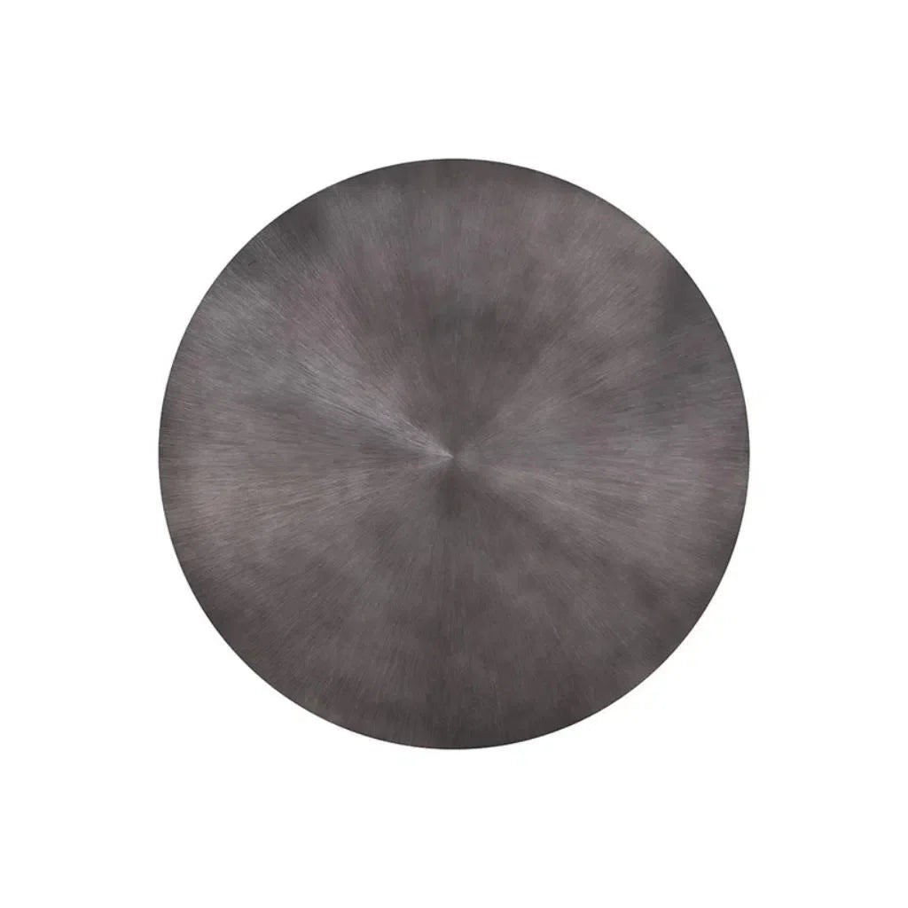 Creed Metal Drum Coffee Table