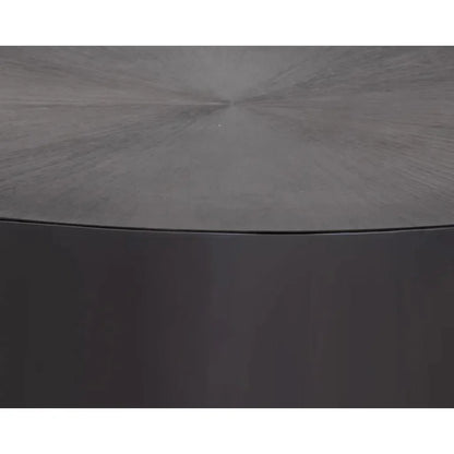 Creed Metal Drum Coffee Table