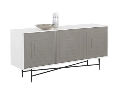 Ventana Sideboard - Large With Geometric Design