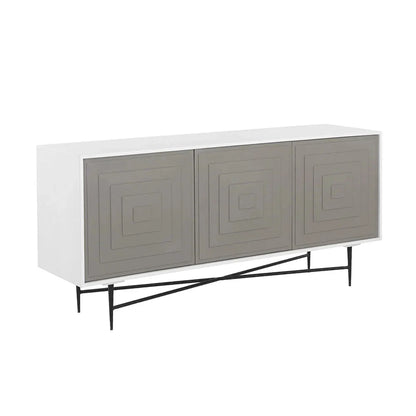 Ventana Sideboard - Large With Geometric Design