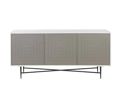 Ventana Sideboard - Large With Geometric Design