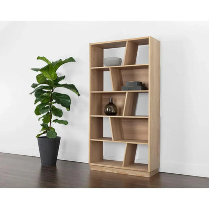 Jude Wooden Contemporary Bookcase