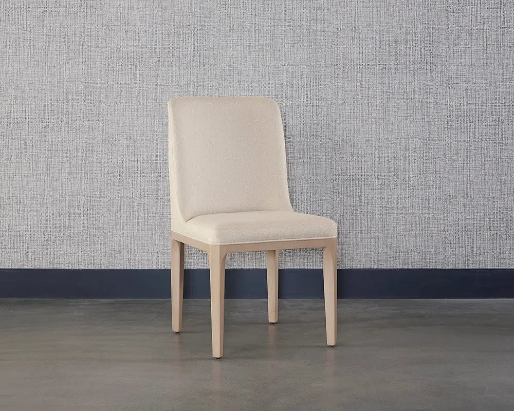 SUNPAN Elisa Fabric Armless Dining Chair