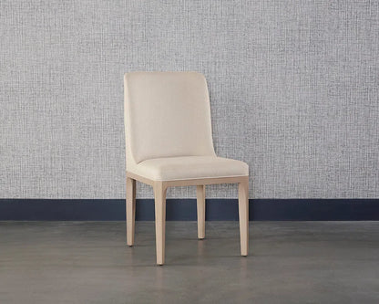 SUNPAN Elisa Fabric Armless Dining Chair