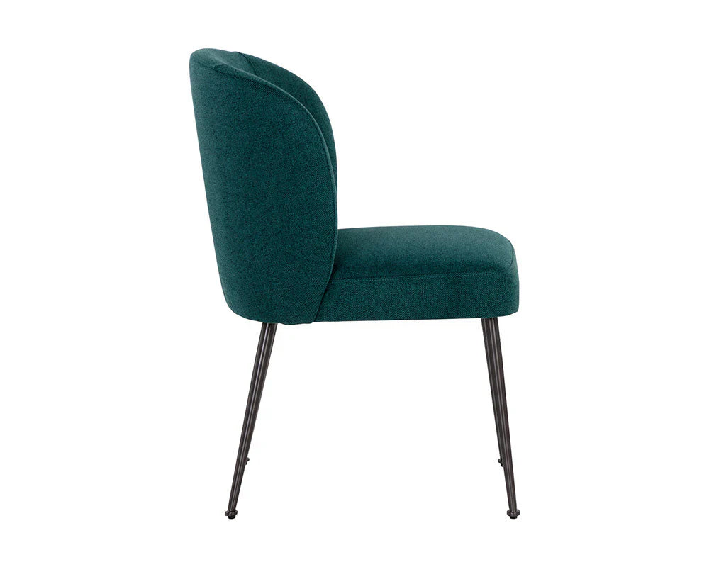 Ivana Fabric Upholstered Armless Dining Chair