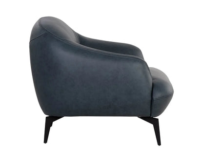 Armani Leather Upholstered Armchair