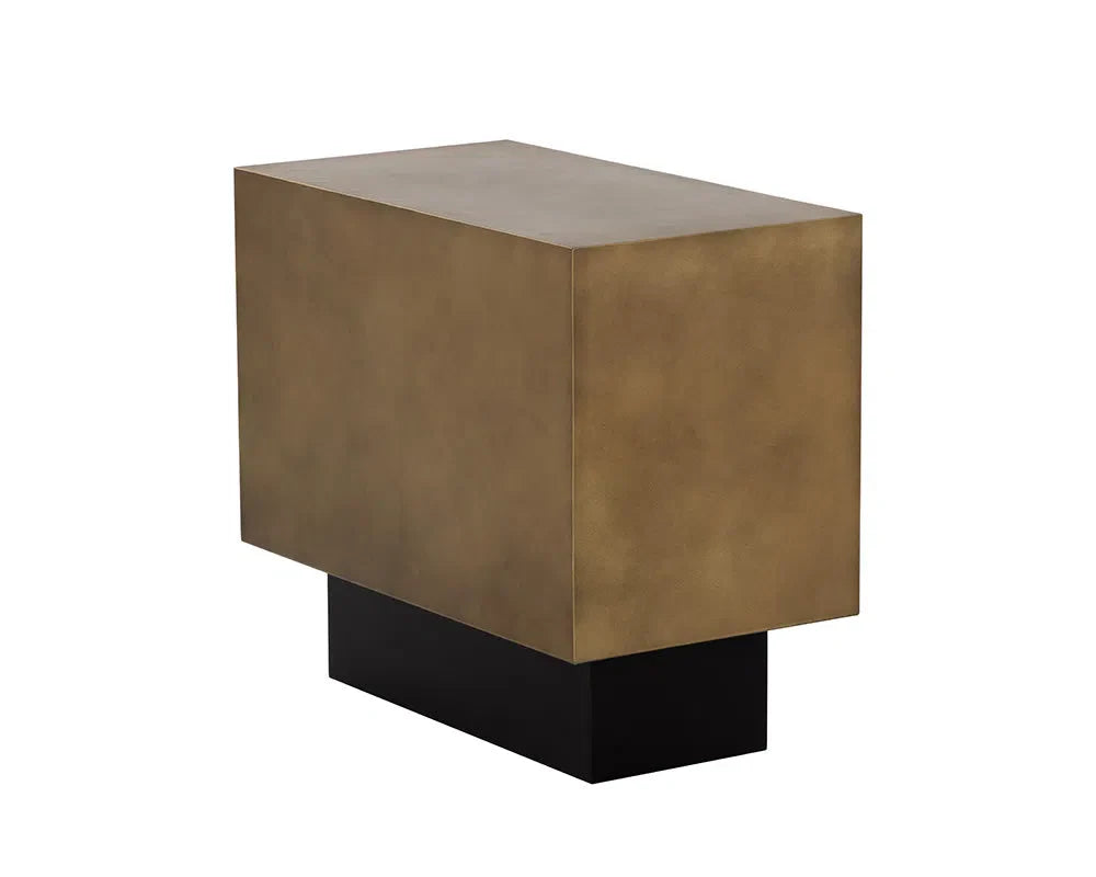 SUNPAN Blakely Iron Rectangular Side Table