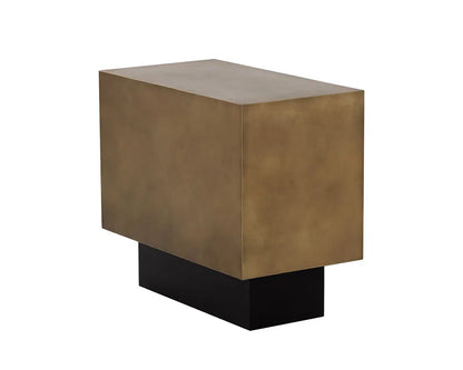 SUNPAN Blakely Iron Rectangular Side Table