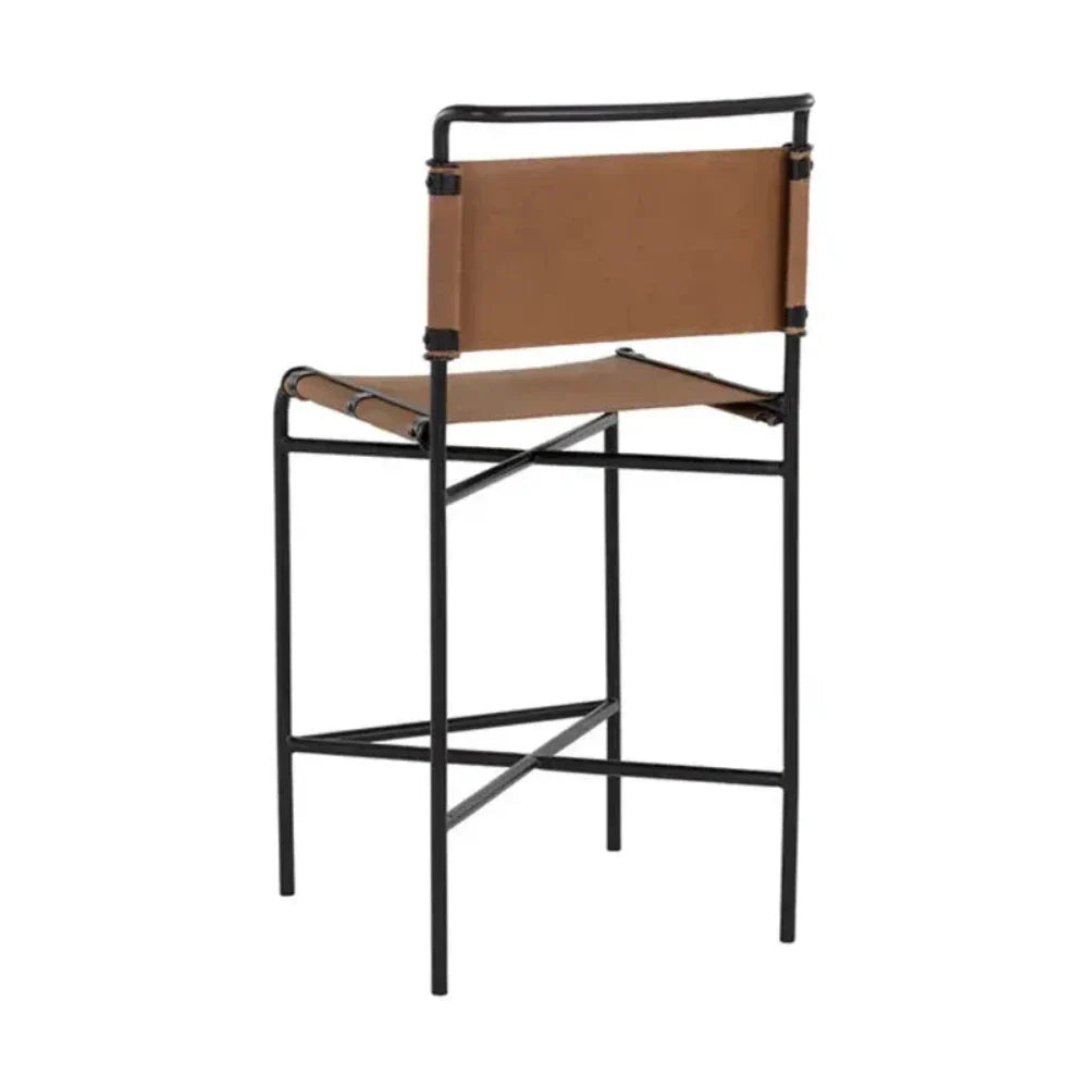 Corrigan Leather Upholstered Counter Stool