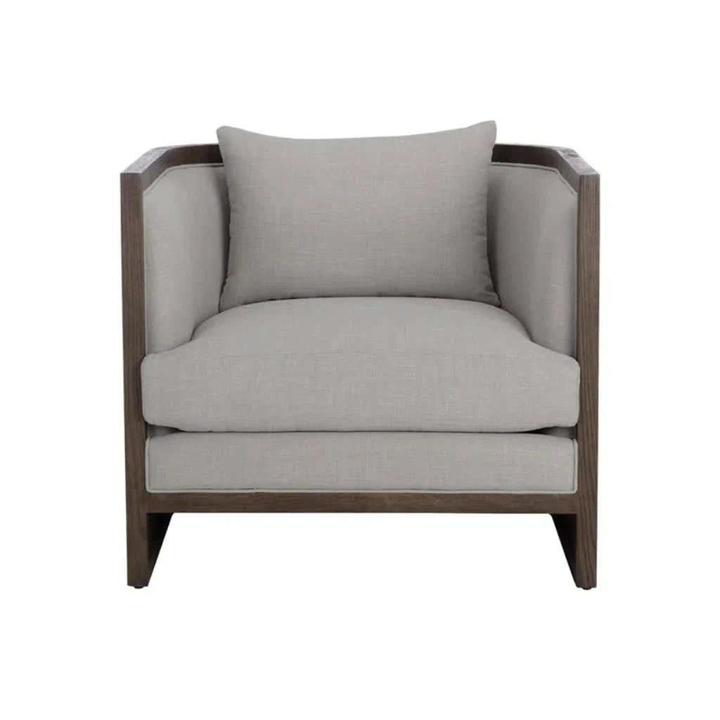 Chloe Fabric Upholstered Lounge Chair