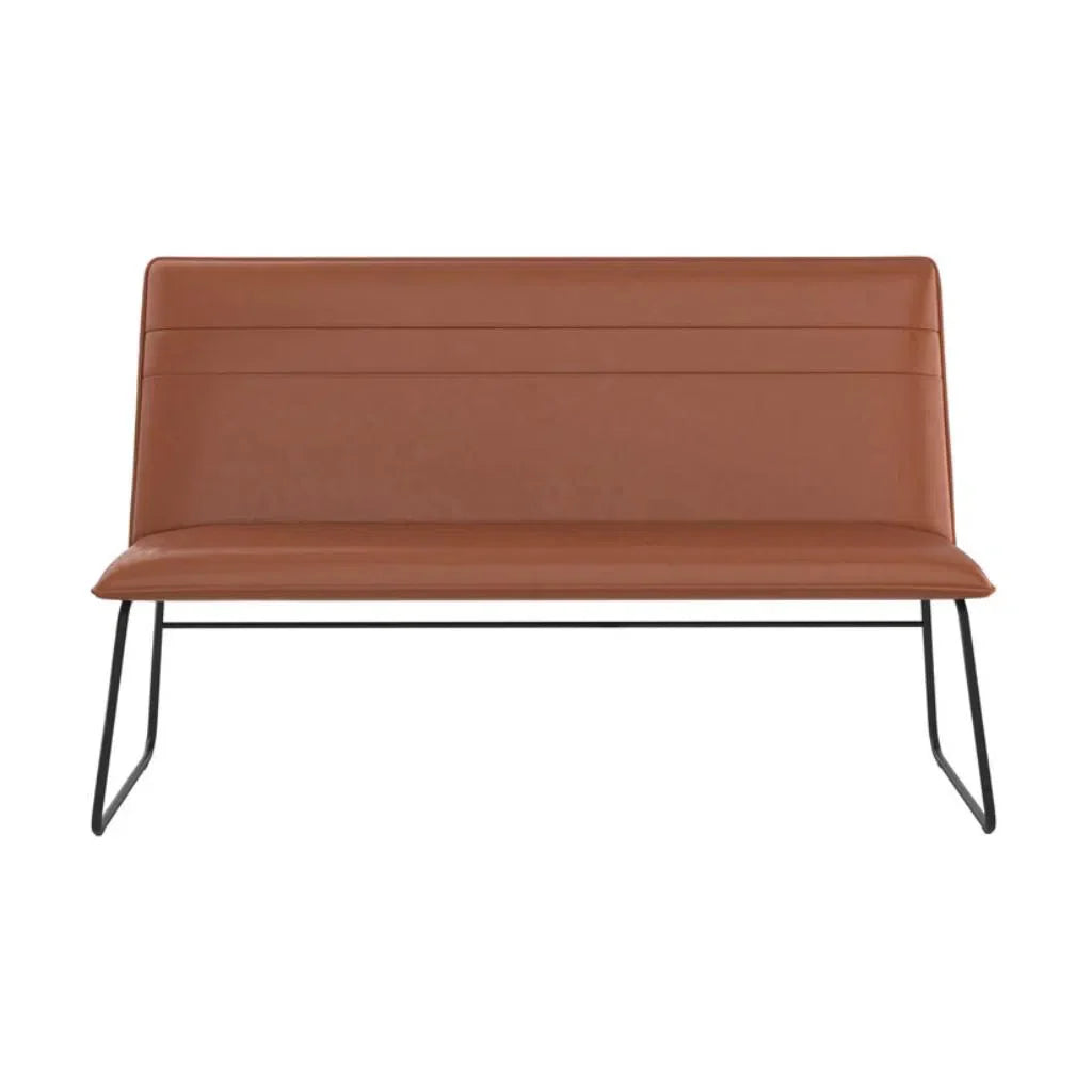 Huxley Leather Upholstered Banquette