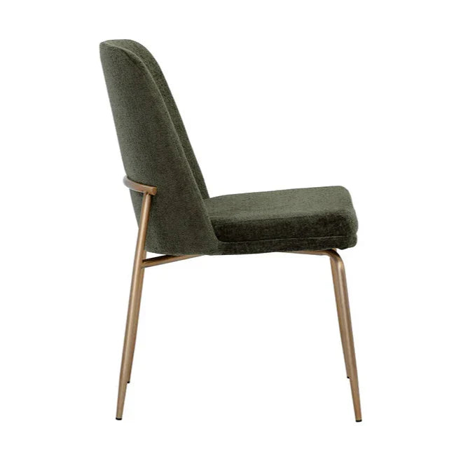SUNPAN Zeke Fabric Armless Dining Chair 2PC